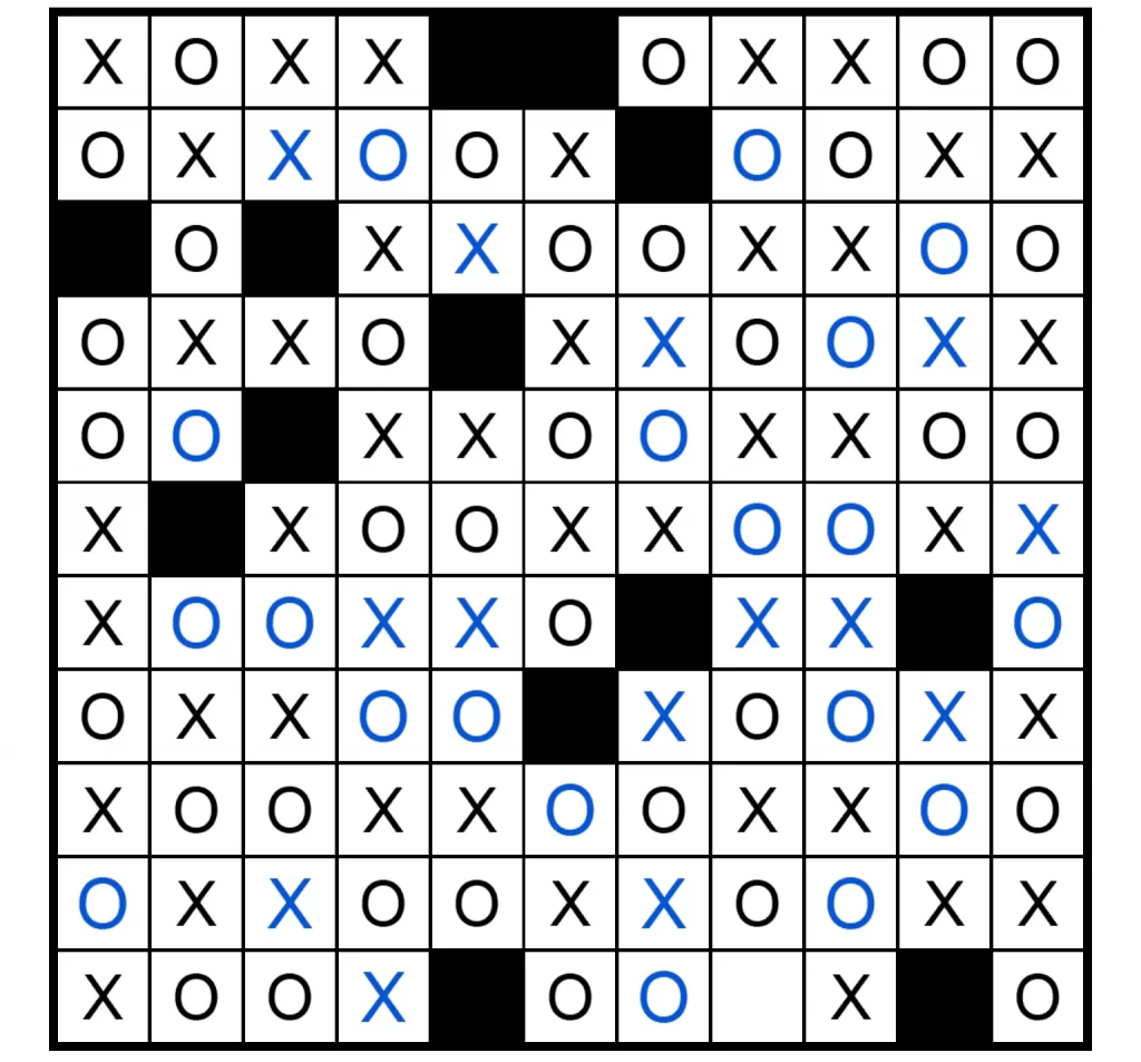 Puzzle Page Os and Xs March 30 2025 Answers