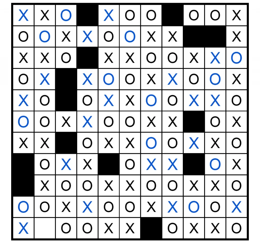 Puzzle Page Os and Xs March 9 2025 Answers