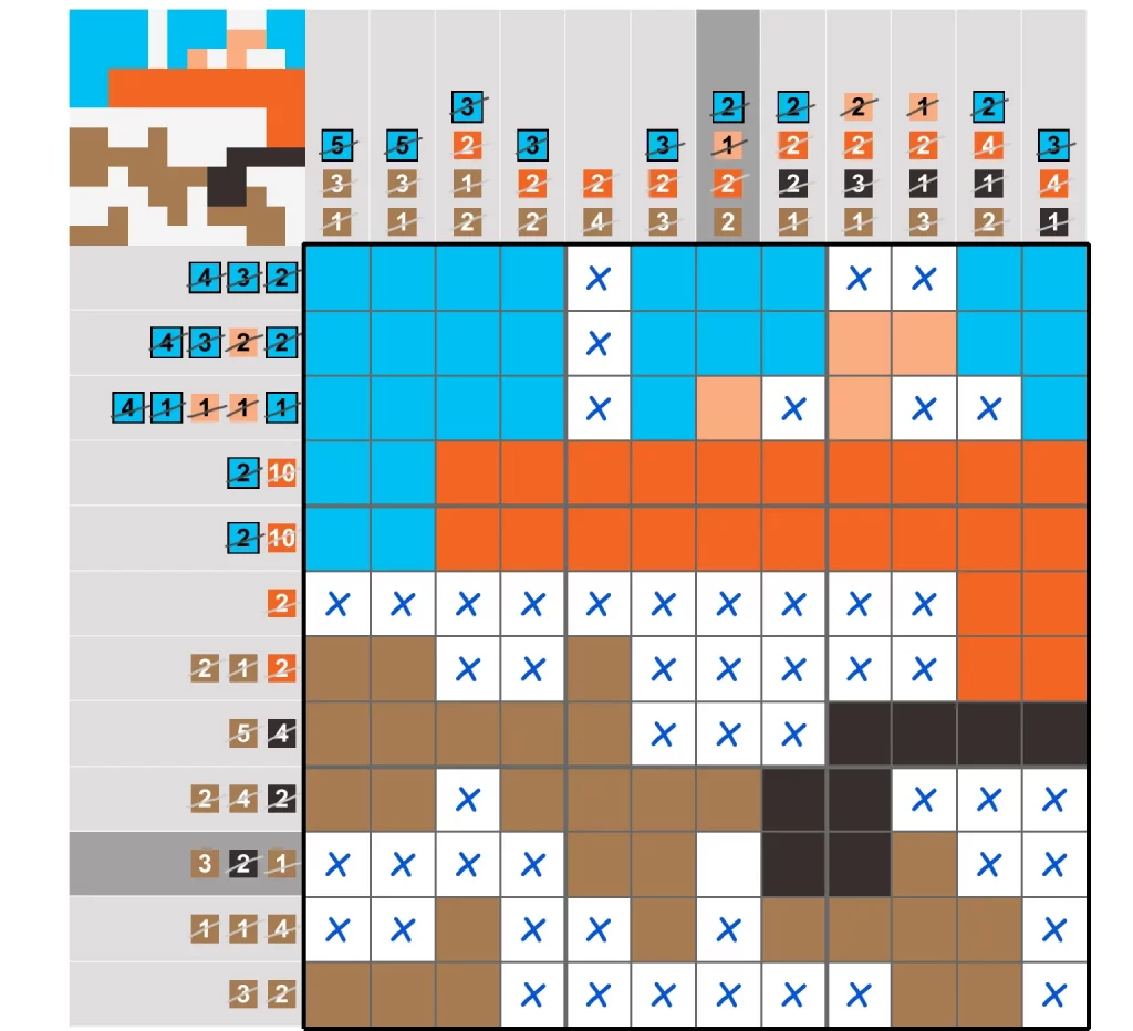 Puzzle Page Picture Cross April 1 2025 Answers