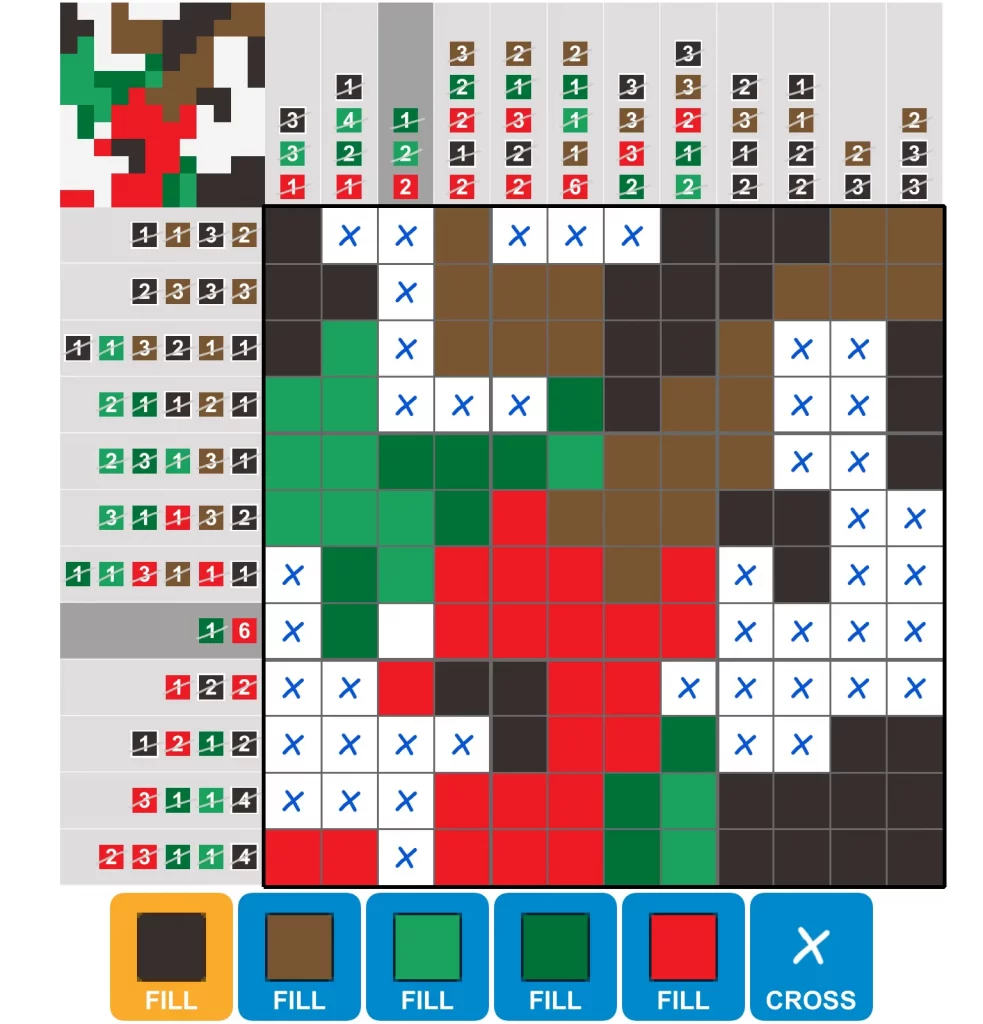 Puzzle Page Picture Cross March 29 2025 Answers