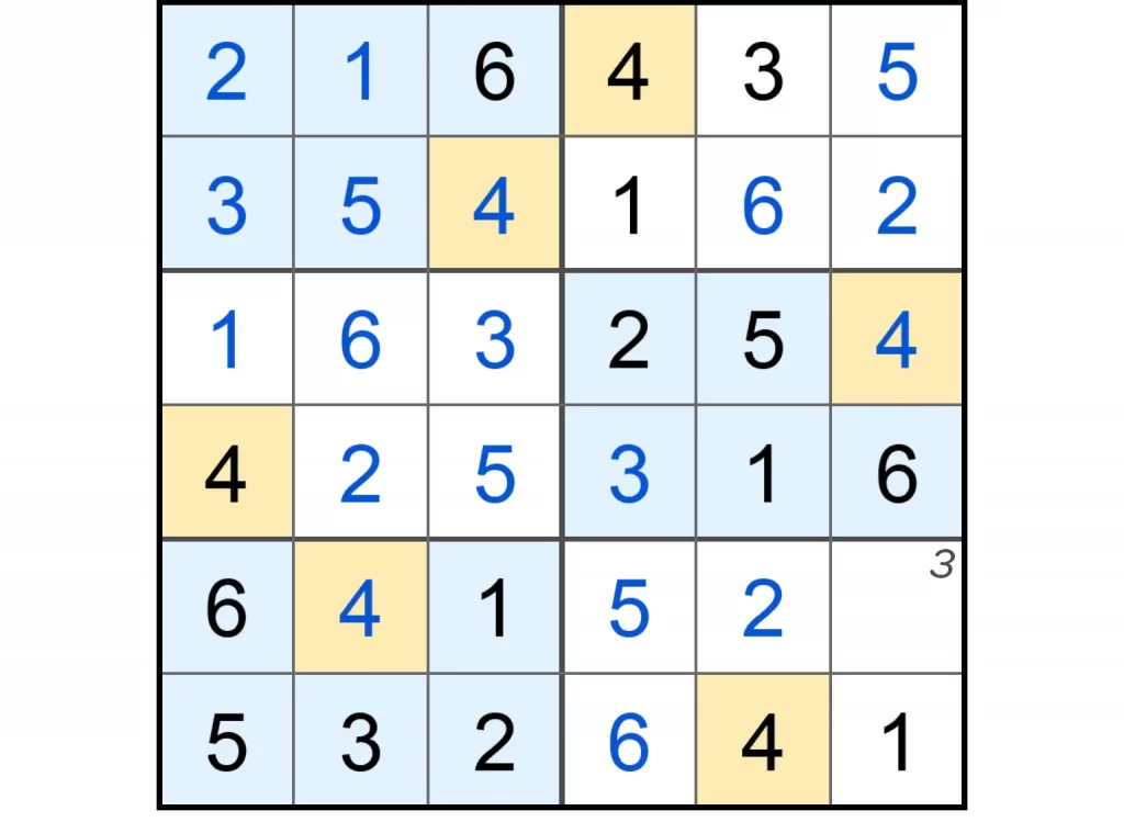 Puzzle Page Sudoku March 14 2025 Answers