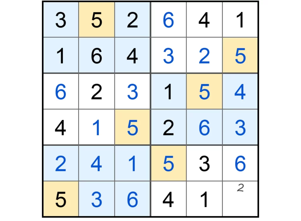 Puzzle Page Sudoku March 3 2025 Answers