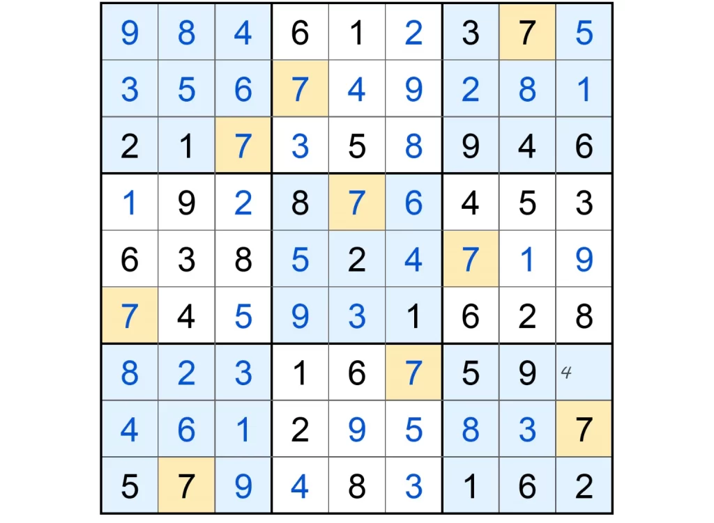 Puzzle Page Sudoku March 30 2025 Answers