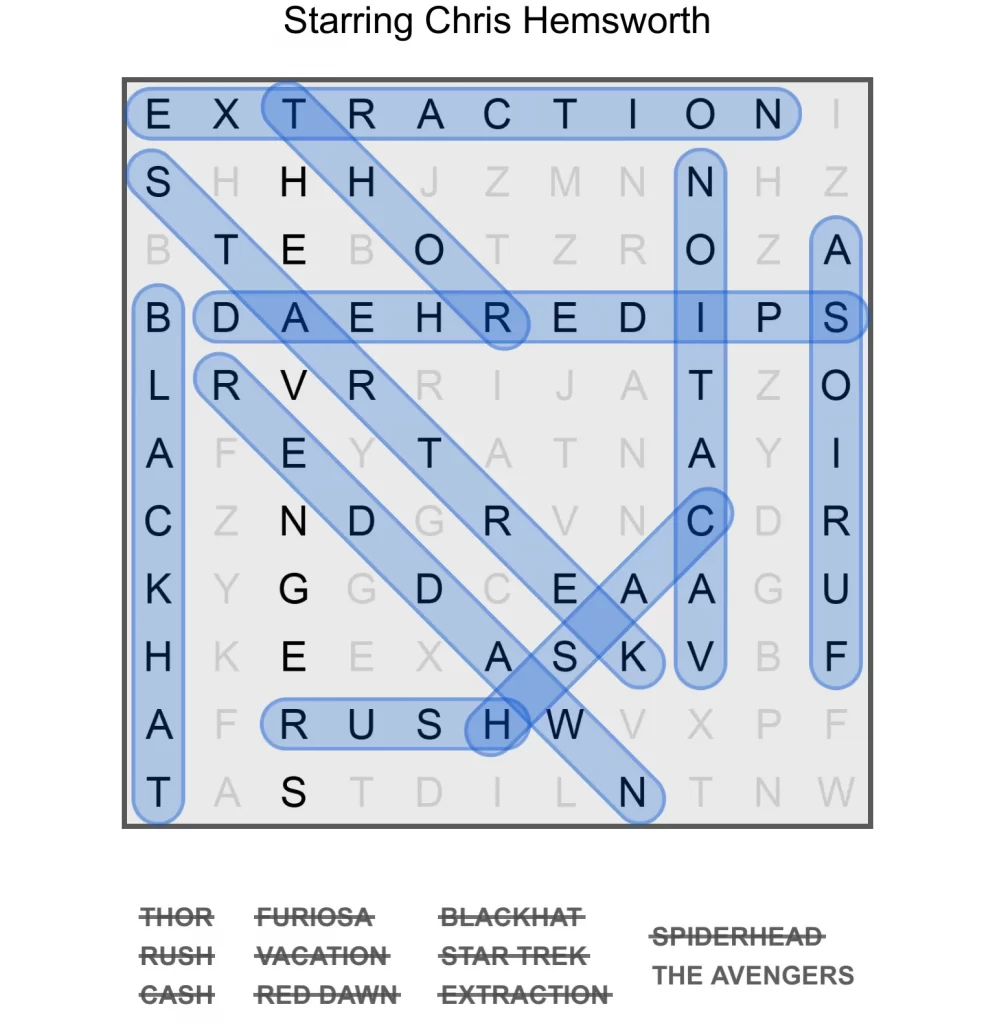 Puzzle Page Word Search March 4 2025 Answers