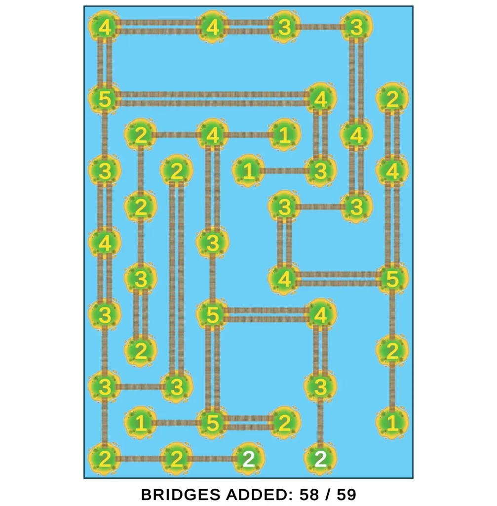 Puzzle Page Bridges April 18 2025 Answers
