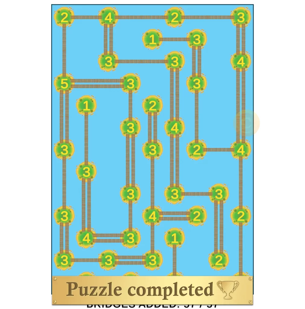 Puzzle Page Bridges April 25 2025 Answers