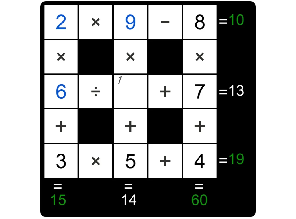 Puzzle Page Cross Sum April 18 2025 Answers