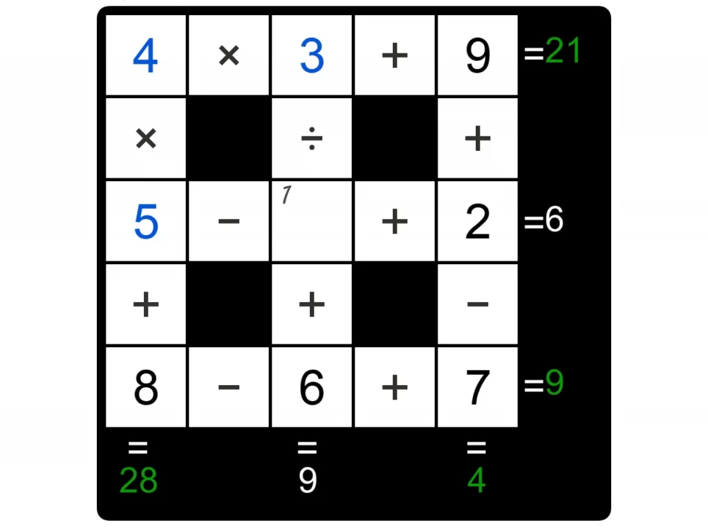 Puzzle Page Cross Sum April 2 2025 Answers