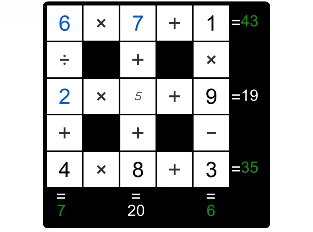 Puzzle Page Cross Sum April 20 2025 Answers