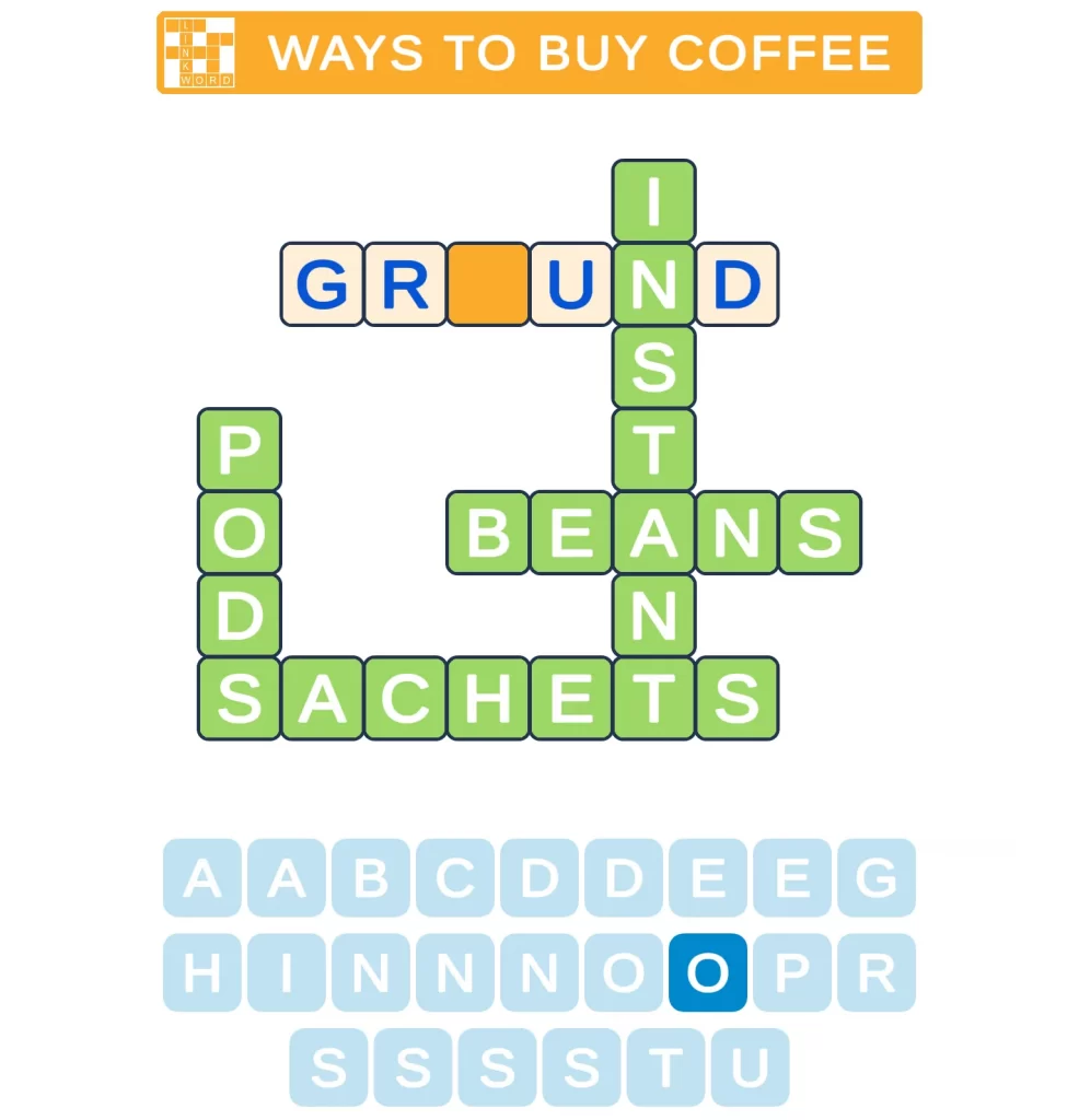 Puzzle Page Link Words April 5 2025 Answers