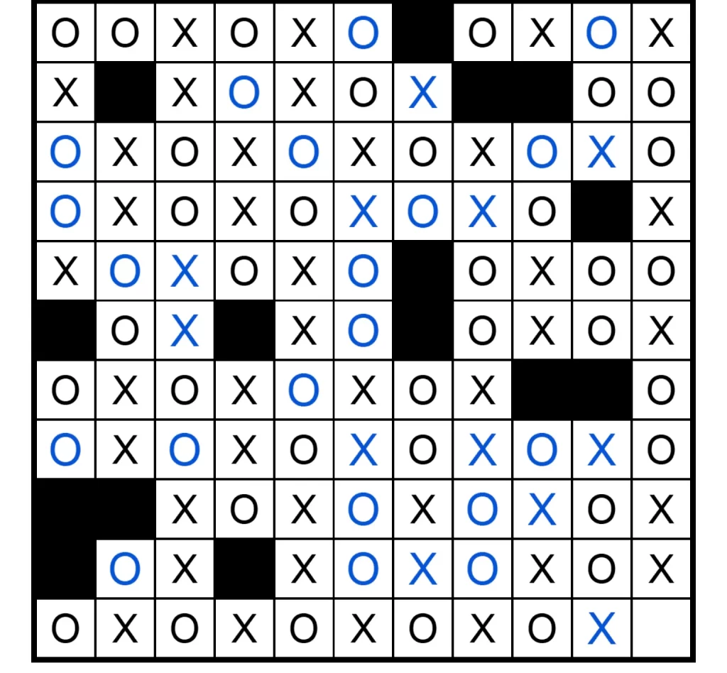 Puzzle Page Os and Xs April 27 2025 Answers