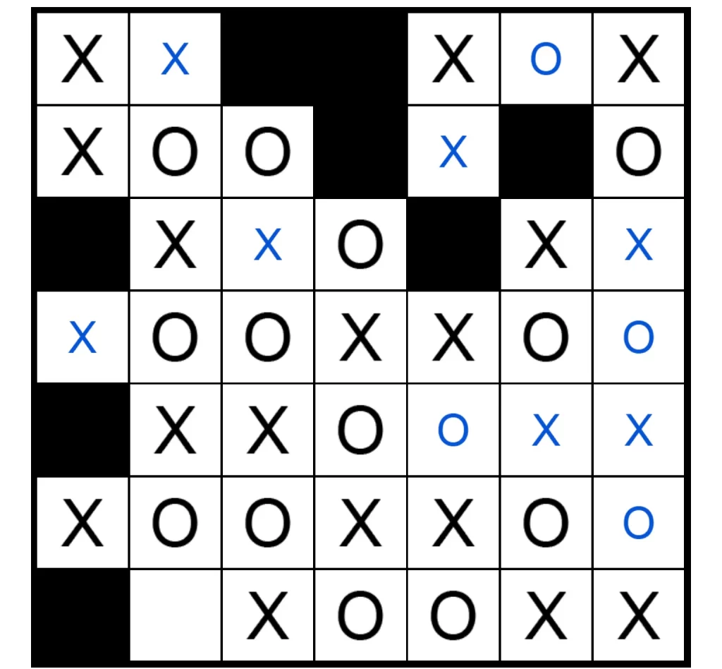 Puzzle Page Os and Xs April 28 2025 Answers