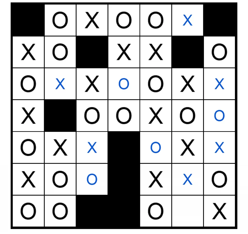 Puzzle Page Os and Xs April 3 2025 Answers