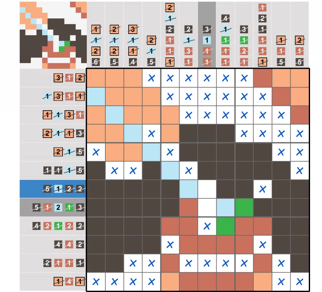 Puzzle Page Picture Cross April 12 2025 Answers