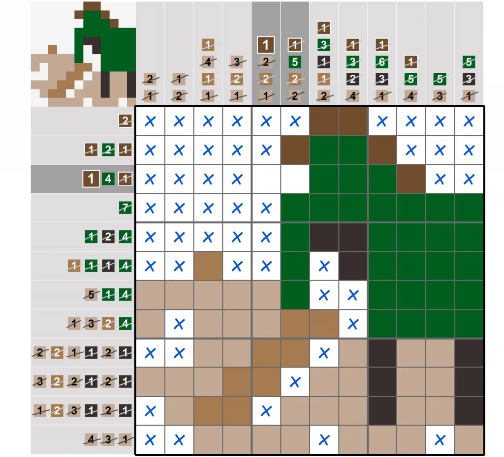 Puzzle Page Picture Cross April 17 2025 Answers