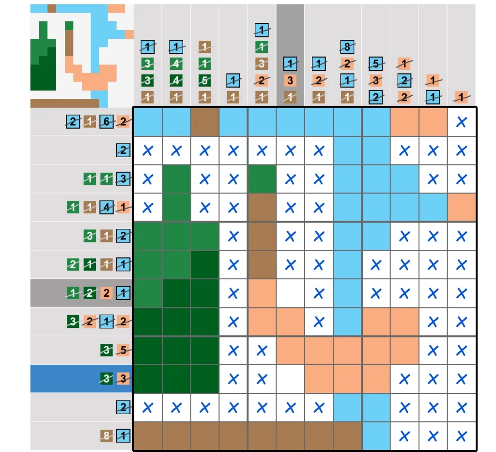 Puzzle Page Picture Cross April 26 2025 Answers