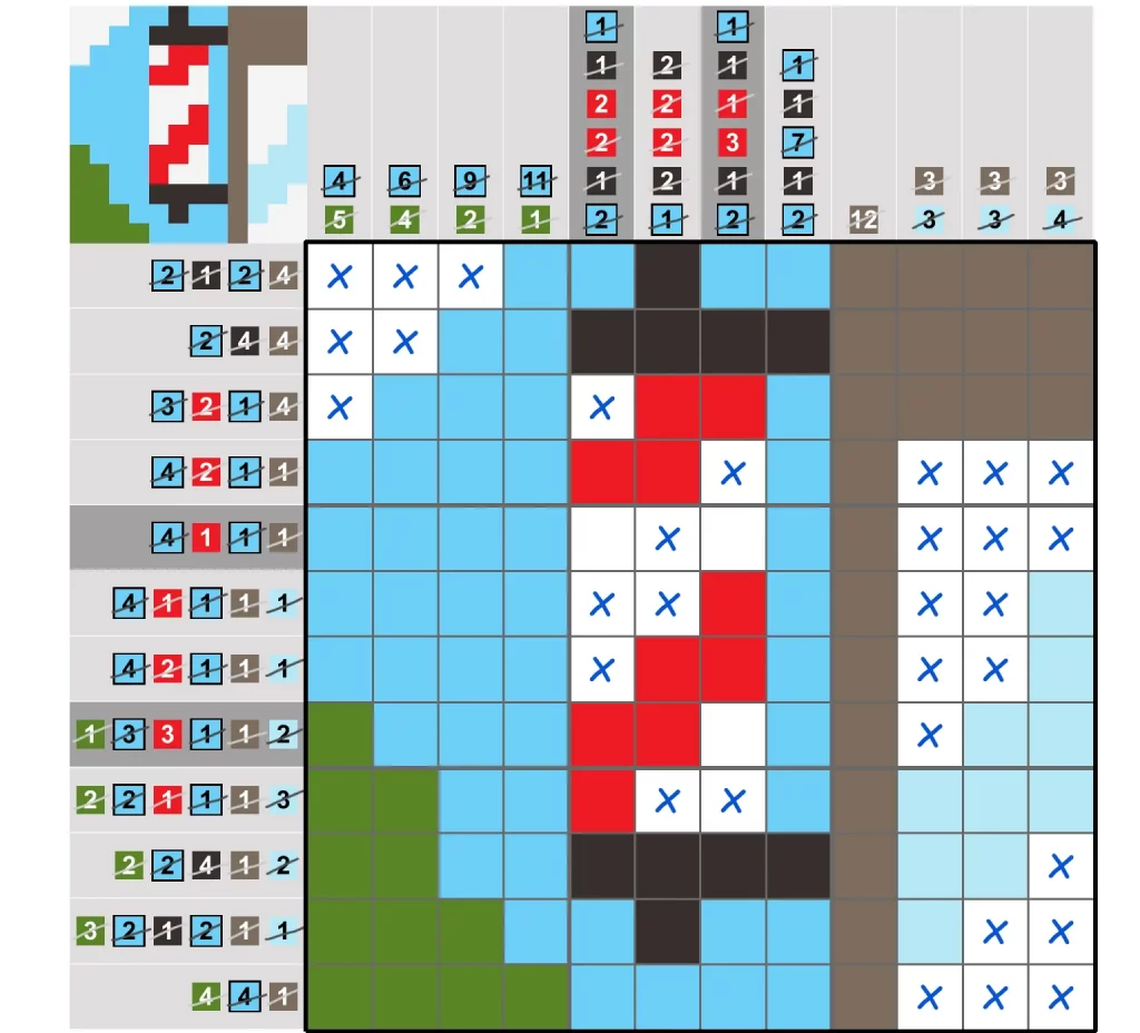 Puzzle Page Picture Cross April 5 2025 Answers