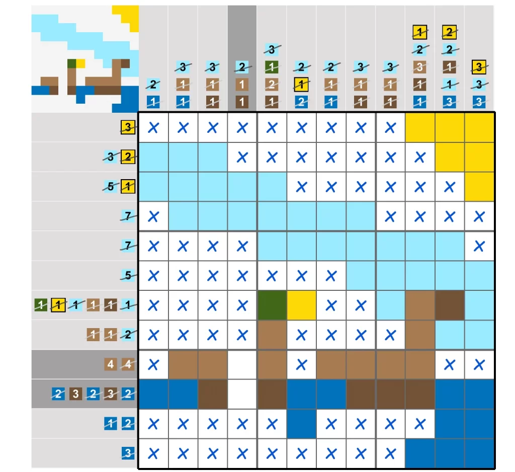 Puzzle Page Picture Cross April 8 2025 Answers