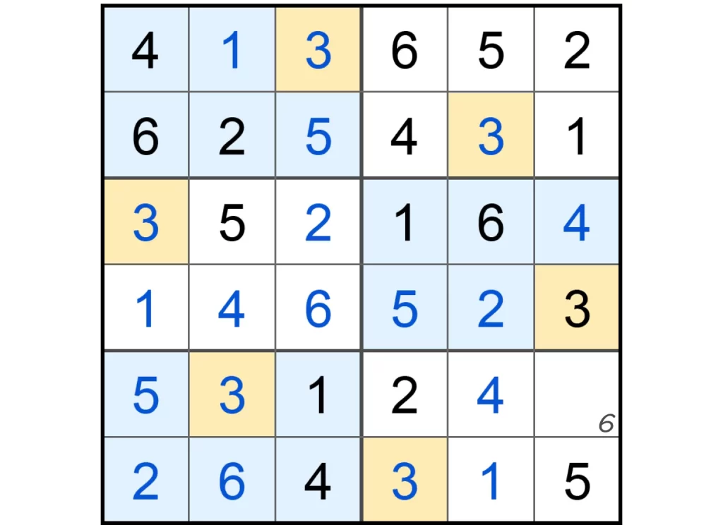 Puzzle Page Sudoku April 11 2025 Answers