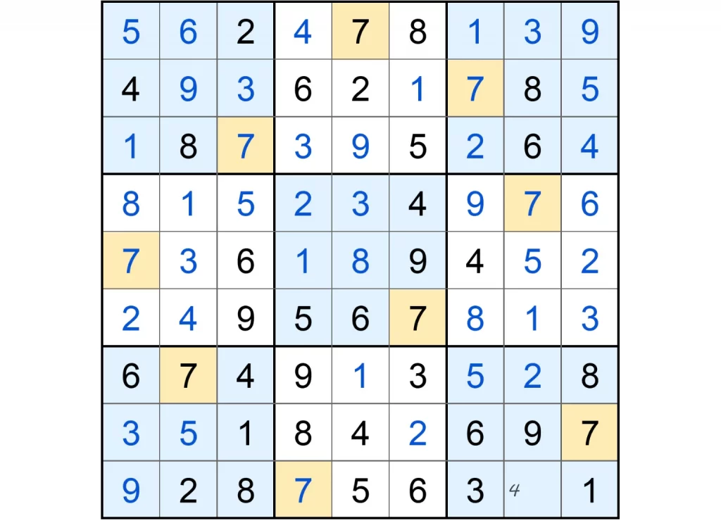 Puzzle Page Sudoku April 20 2025 Answers