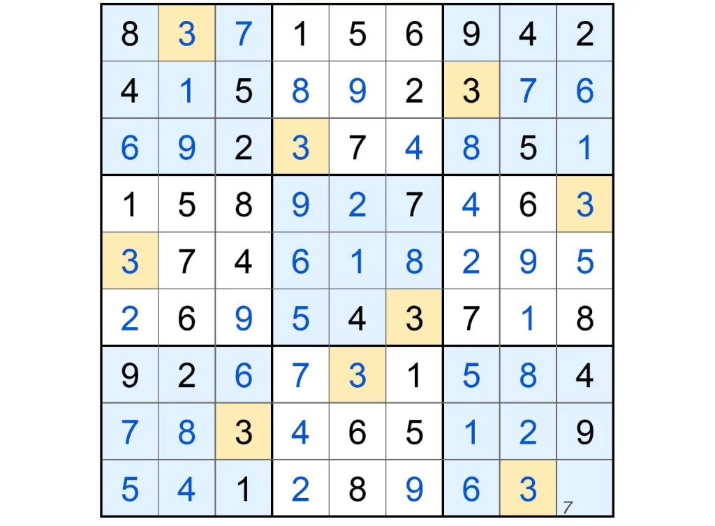 Puzzle Page Sudoku April 24 2025 Answers