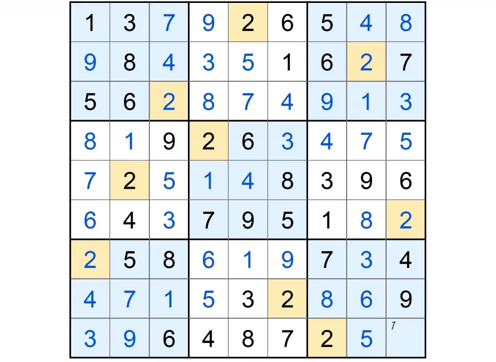 Puzzle Page Sudoku April 29 2025 Answers