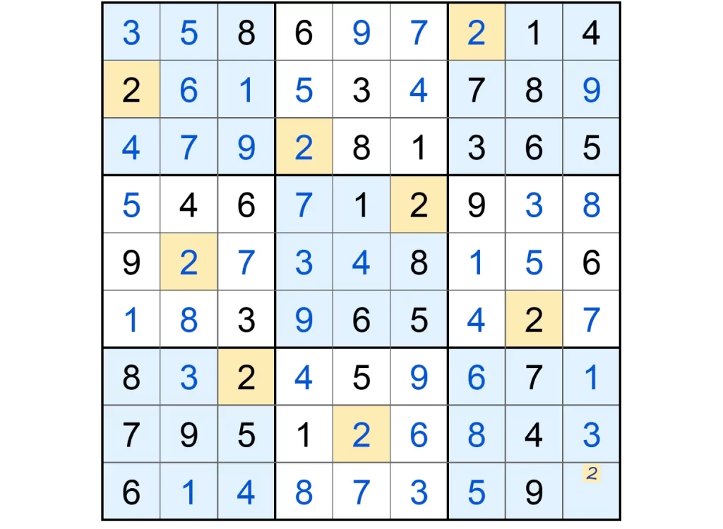 Puzzle Page Sudoku April 3 2025 Answers