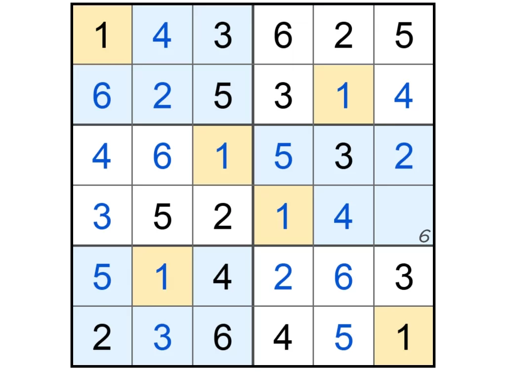 Puzzle Page Sudoku April 7 2025 Answers