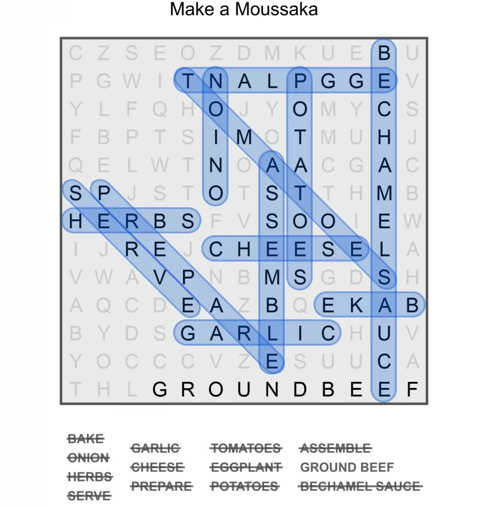 Puzzle Page Word Search April 20 2025 Answers