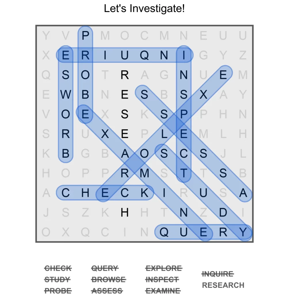 Puzzle Page Word Search April 29 2025 Answers