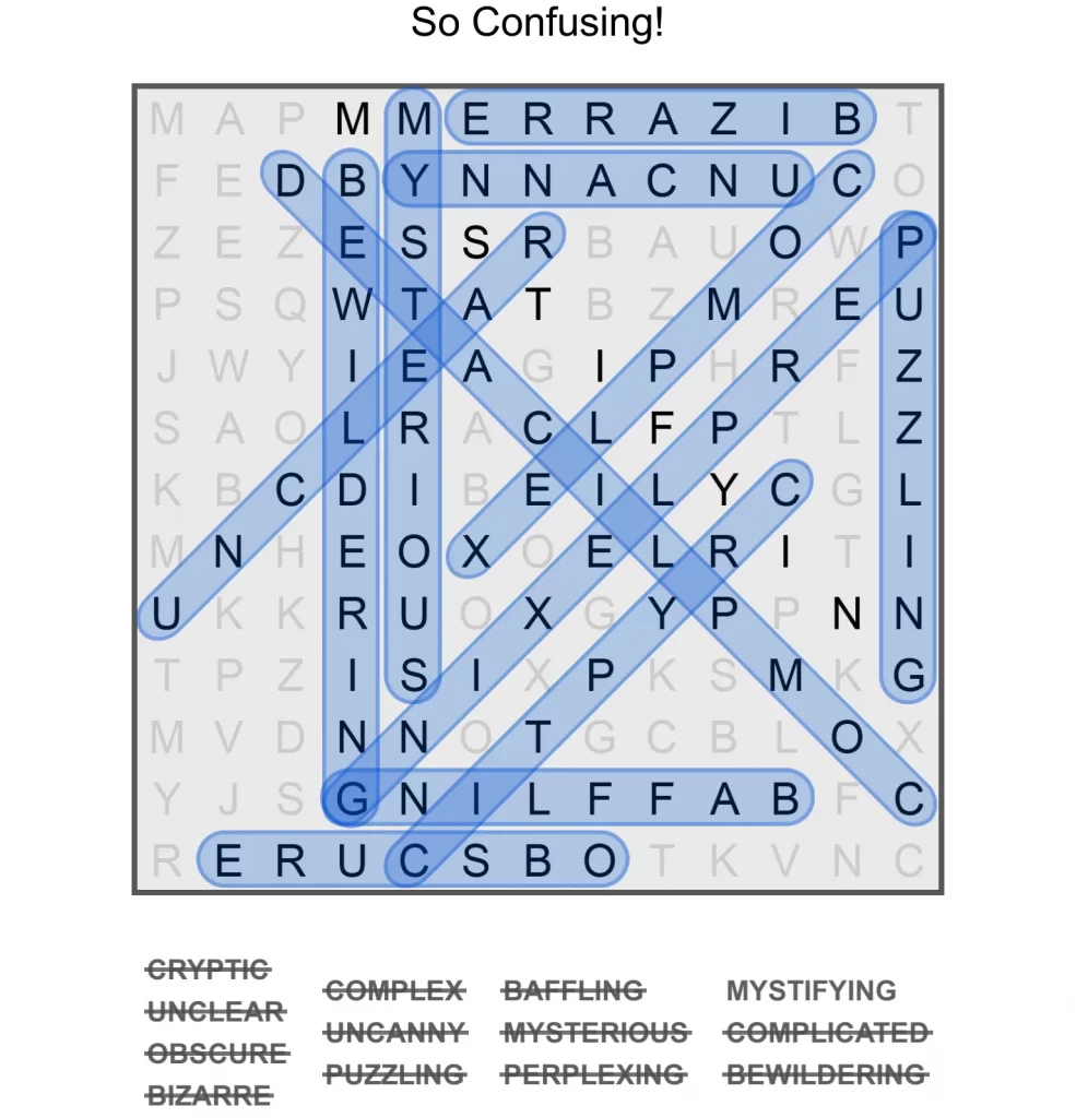 Puzzle Page Word Search April 6 2025 Answers
