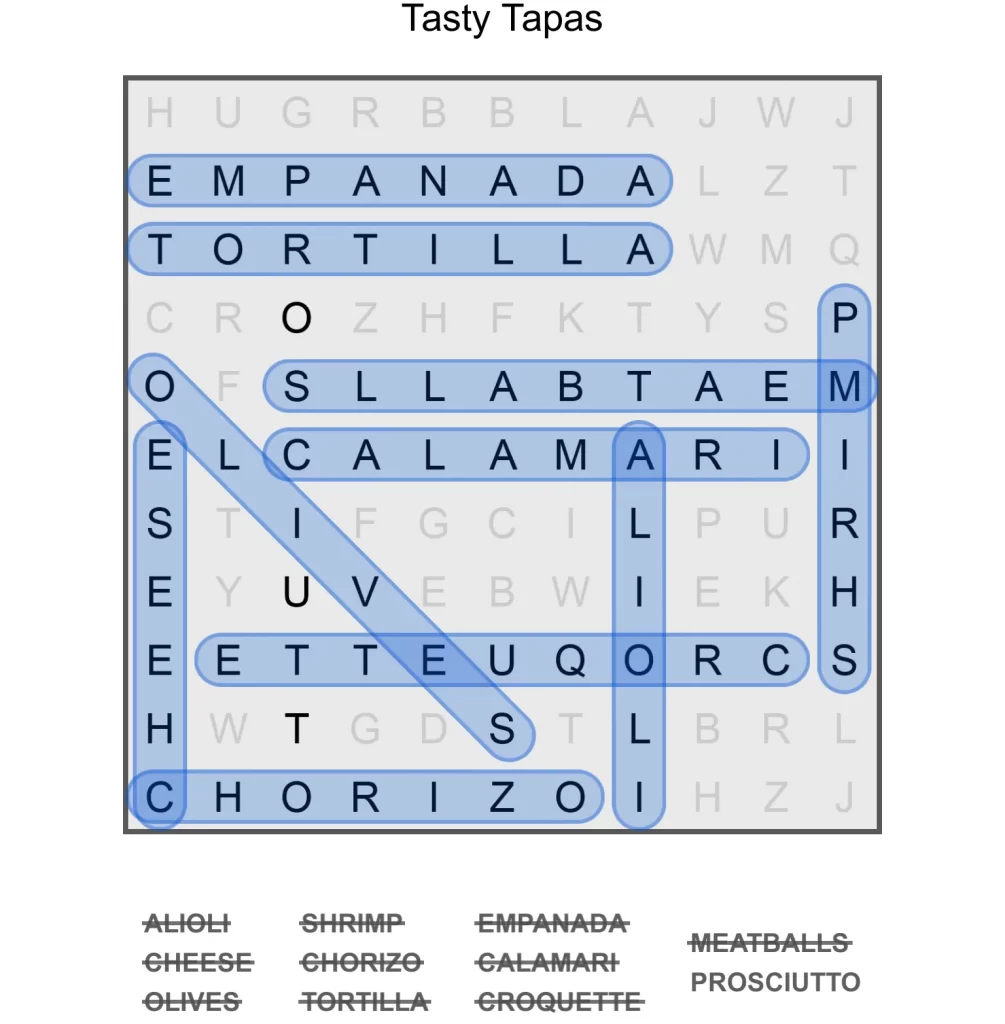 Puzzle Page Word Search April 8 2025 Answers