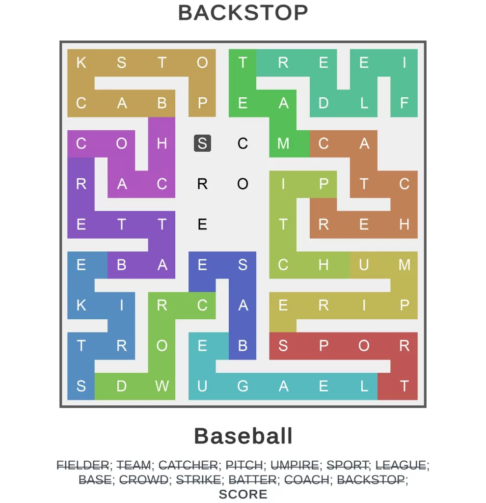 Puzzle Page Word Snake April 9 2025 Answers