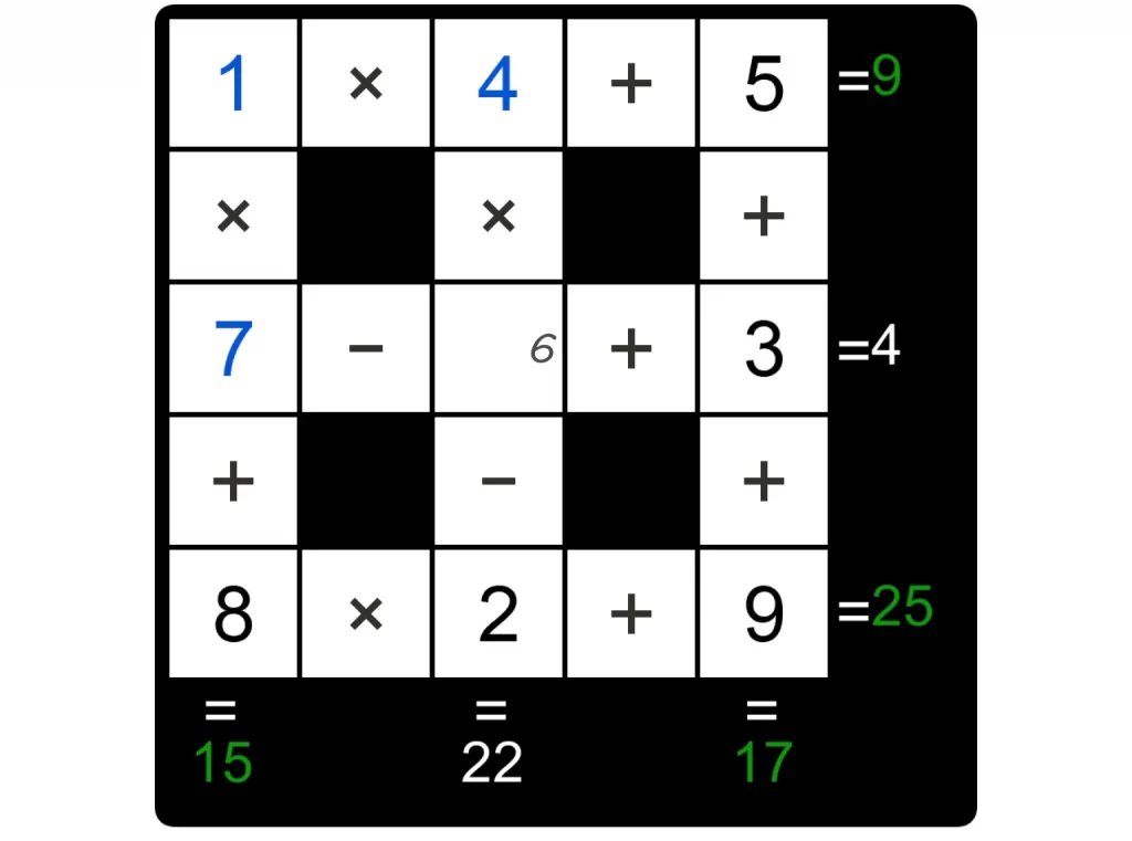 Puzzle Page Cross Sum May 2 2025 Answers