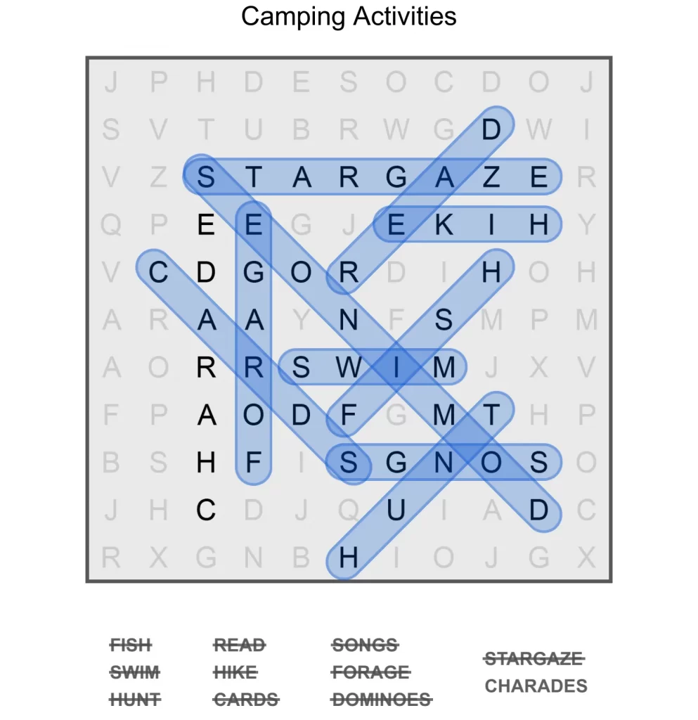 Puzzle Page Word Search May 2 2025 Answers